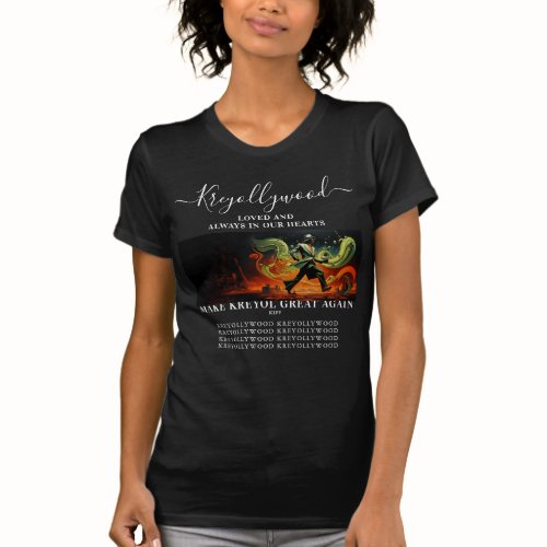 T-Shirt Kreyollywood Femme Taille S, M, L