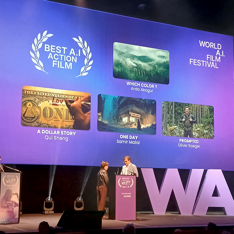 #Kreyollywood à la Cérémonie de remise des prix − Best A.I. Action Film
